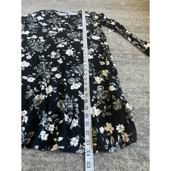 Women’s Old Navy Long Sleeve Dress Size S Regular Floral Q9 - Picture 3 of 7